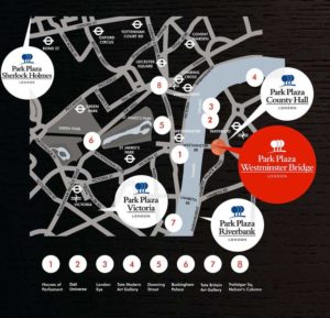 Park Plaza London Map